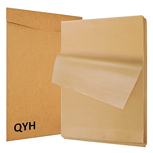QYH 100 Pcs Parchment Paper Sheets for Baking, 8x12 Inches - size: 100 Pack-8"x12"