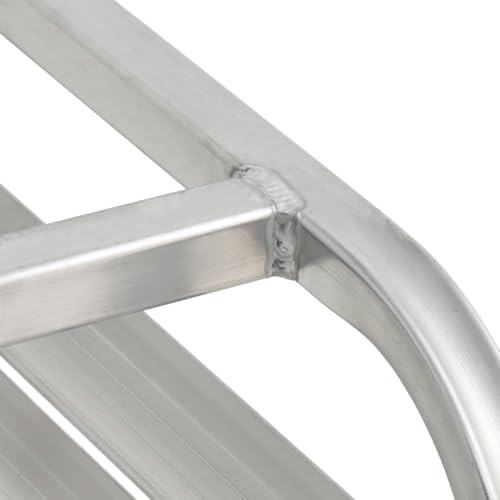CenPro Commercial Knocked Down 7-Tier Half Size Pan Aluminum Bun/Sheet Rack - size: 7-Pan, Welded