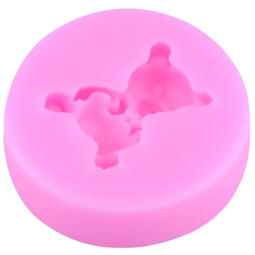 ZiXiang Bear Silicone Mold Balloon Fondant Molds Bear Candy Mold Set Of 4 - color: Style F