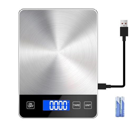 33lb Digital Kitchen Food Scale - size: Digital Scale 15kg silver