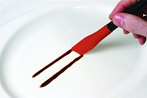 Mercer Culinary Silicone 60 Degree Angle Plating Brush - style: 60 Degree Angle