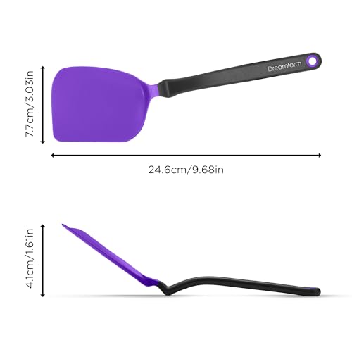 Dreamfarm Mini Chopula Spatula with Strong Chopping Edge - Purple - color: Purple