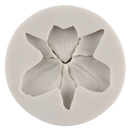Orchid Flower Silicone Mold Flower Fondant Molds - color: Style O