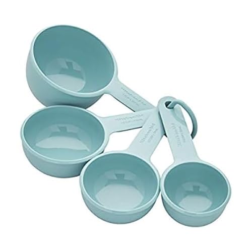 KitchenAid Measuring Cups, Set Of 4, Aqua Sky - color: Aqua Sky, size: Set Of 4