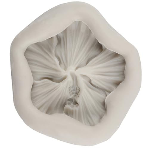 Flower Silicone Mold Hibiscus Flower Fondant Molds - color: Style X