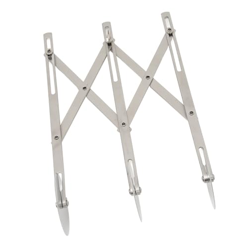 Adjustable 3-Wheel Stainless Steel Pastry Cutter - Expandable Pizza Roller for Uniform Slicing,Professional Baking Tool for Cookies, Dough & Pies‌