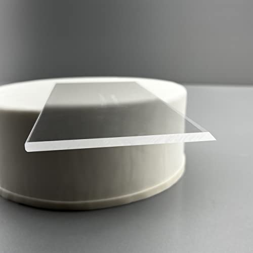 CAKESAFE 8 Inch OG Scraper-Clear Acrylic Cake, Icing, and Butter Cream Smoother with Beveled Edge - size: 8" OG Scraper