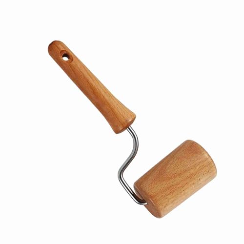 Small Rolling Pin, Pizza Dough Roller, Non Stick Wood Pastry Roller, Kitchen Wooden Rolling Pins for Baking Cooking Cookie Bread Tortilla Dumpling Fondant Clay (Style 4) - size: Style 4
