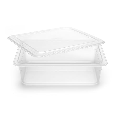 Brod & Taylor Proofing Container With 6L Capacity, Fits Up to 3000 Grams of Dough – Dough Rising Box for Bread, Sourdough & Pizza (Dishwasher Safe, BPA-Free)