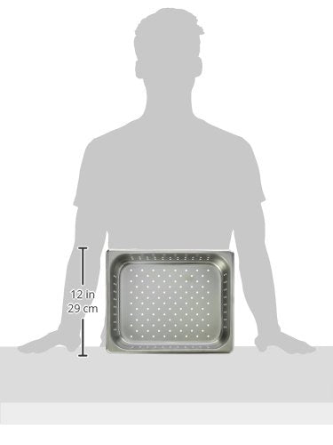 Winco 2-1/2-Inch Pan, Half Size - size: 2.5" Deep
