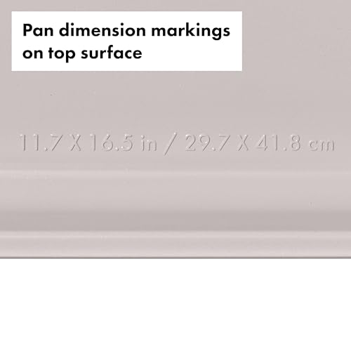 OXO Good Grips Non-Stick Pro Ceramic Coated Metal Bakeware – Biscuit, Half Sheet Pan (Pack of 6) - color: Biscuit, size: Half Sheet Pan (Pack of 6)