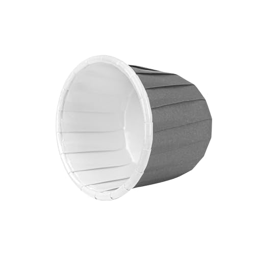 Restaurantware 2 oz Round Gray Paper Medium Baking Cup, 200 Pack - color: Gray, size: Medium