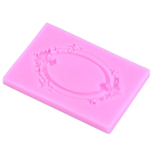Mujiang Photo Frame Fondant Mold Picture Frames Silicone Molds Set Of 4 - color: Style BB