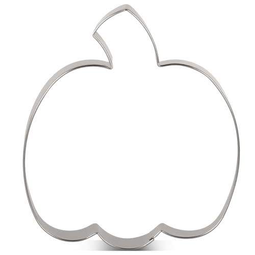 LILIAO Pumpkin Cookie Cutter (2.12" Wide x 2.36" Tall x 1" Deep) - size: 2.12" Wide x 2.36" Tall x 1" Deep