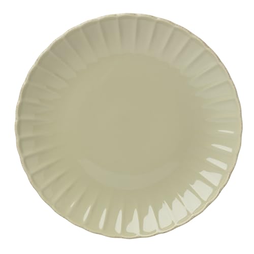 Lenox French Perle Scallop Matcha Stoneware 24-Piece Dinnerware Set for 8 - color: Matcha, style: 24-Piece Dinnerware Set