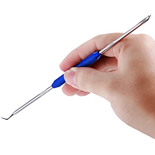 Zhehao 8 Pcs Double Pointed Scriber, 8.3" Metal Scribe Hook & Pick Tool Set