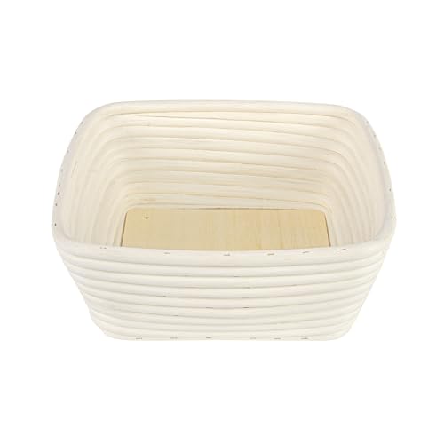 Restaurantware 9 3/4 In Square Rattan Banneton Bread Proofing Basket, 1 Ct - size: Square-1 Count
