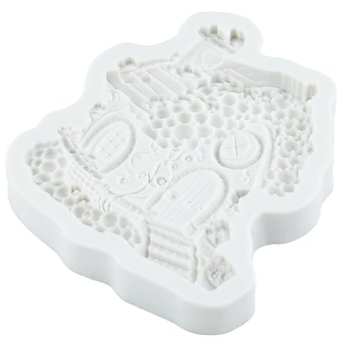 Fairy Garden Home Fondant Mold Fruit House Silicone Mold Set of 3 - color: Style G