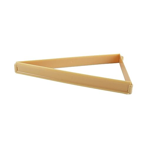 Croissant Cutter Mold, Foldable Plastic Triangle Shaped Croissant Cutter Bread Line Mould Baking Pastry Tool for Home Kitchen or Bakery