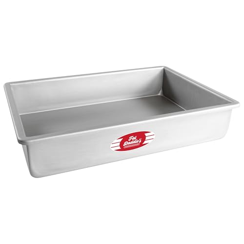 Fat Daddio's POB-11153 Sheet Cake Pan, 11 x 15 x 3 Inch, Silver - size: 11 x 15 x 3 Inch, style: 3" Deep