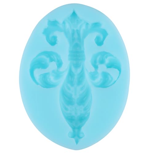 Baroque Fondant Molds European Relief Scroll Silicone Molds - color: Style J