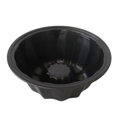 4 Inch Mini Fluted Cake Pan, Carbon Steel Round Cake Mold