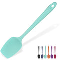 U-Taste Silicone Spoon Spatula, 600°F High Temp Spoonula, 11.38", Aqua Sky - color: Aqua Sky, size: 11.38 in (spoon spatula)