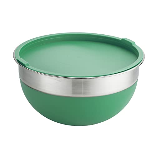 Tramontina 10 Pc Covered Stainless Steel and Silicone Mixing Bowl Set