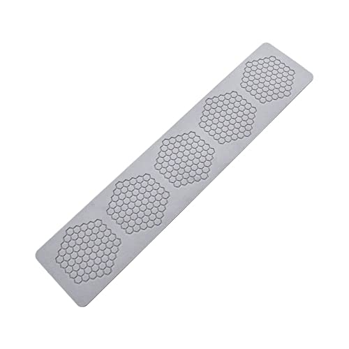 Honeycomb Silicone Fondant Cake Mold Beehive Candy Molds Chocolate Candy 3D Cupcake Decorating Silicone Moulds, Sugar Craft Cake Decoration, Cupcake Top, Polymer Clay - style: 14.8 x 3.12 x 0.08inch
