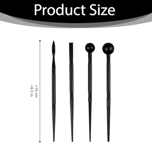 12 Pcs Clay Tools Plastic Clay Sculpting Tools Cake Decorating Pens