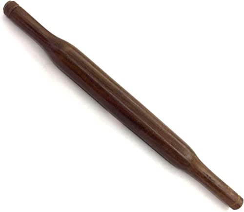 Wooden Rolling Pin (Belan) for Dough – Smooth Surface Roller for Roti, Chapati, Pizza, Pastry & Baking – Durable Kitchen Tool with Easy Grip Handles 14 inch Long