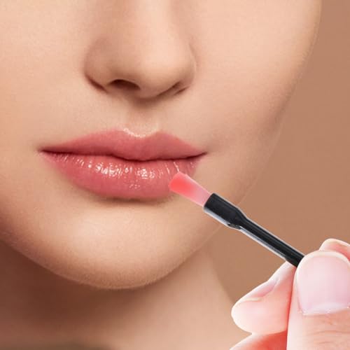 80 Pieces Mini Paint Brushes for PYO Cookies Multifunctional Disposable Paint Your Own Brushes Makeup Lip Brushes Nail Polish Brushes Lip Wands Applicators Lipstick Brush Lip Gloss -Black