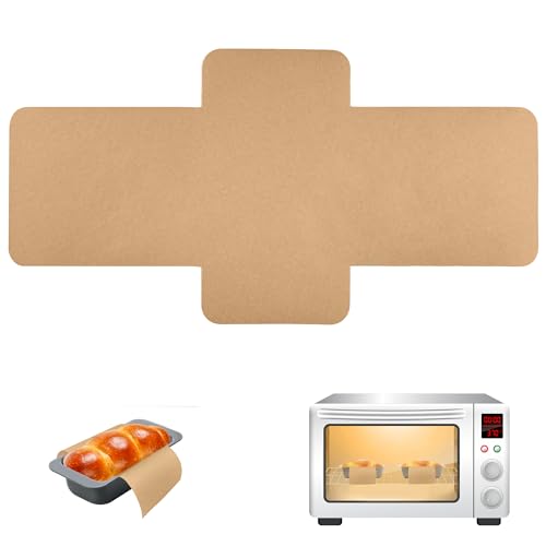 100 Pcs Mini Loaf Pan Liners for Baking Bread Pans 6x3 in Parchment - size: 6.12*3.3 inch