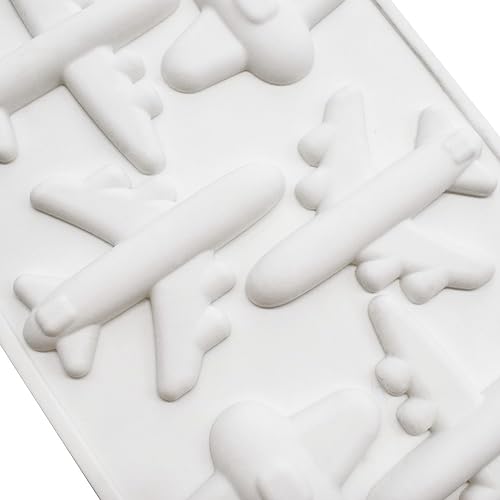 Silicone Mold for Cake DIY Baking Chocolate Eco-Friendly Cake Mold Candy Chocolate Cake Mould Baking DIY Kitchen Accessiories (Aircraft P_11.88 X6.96 X0.52 inch) - size: Aircraft P_11.88 X 6.96 X 0.52 inch
