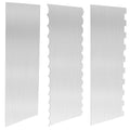 Cake Scraper, Double-Sided Cake Smoother