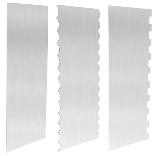 Cake Scraper, Double-Sided Cake Smoother