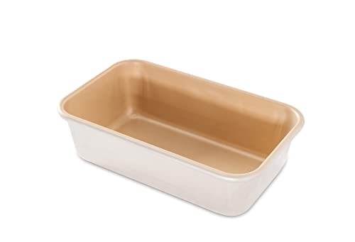 Nordic Ware Naturals Aluminum NonStick 1-1/2 Pound Loaf Pan - size: 9 x 5.3 x 2.7 Inch, style: Loaf Pan