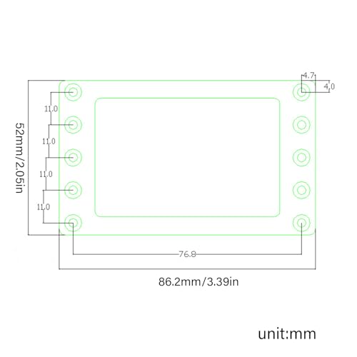 2.5in Solid Disk Mounting Bracket Aluminum Cooling Rack for 2.5Inch Hard Drive Solid Disk Multiple Layer Stackable