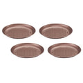 Cuisinart CMBM-4PPBZ 4-pc Mini Pizza Pan Set, Bronze - color: Bronze, size: 4 Count (Pack of 1), style: Pizza Pan