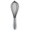 OYV 10-Inch Black Silicone Whisk, Non-Scratch, 18/10 Stainless Steel Handle - size: 10 inch black