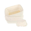 Restaurantware 9 3/4 In Square Rattan Banneton Bread Proofing Basket, 1 Ct - size: Square-1 Count