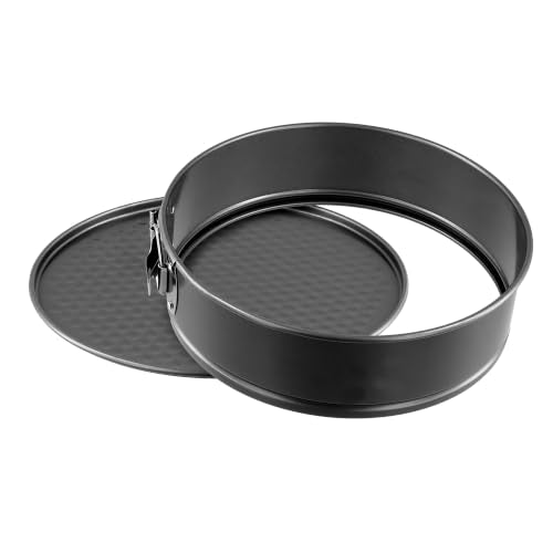 4 PCS Nonstick Springform Cake Pan Set, 4 7 9 10 Inch, Removable Bottom - size: 4+7+9+10 Inch