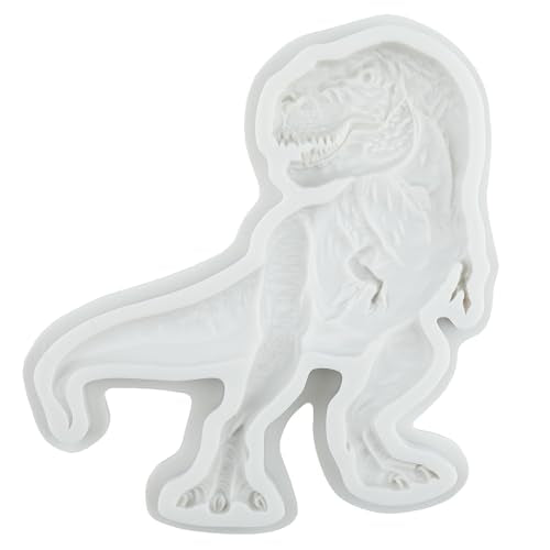 Dinosaur Silicone Molds Tyrannosaurus Rex Fondant Mold Set of 4 - color: Style K