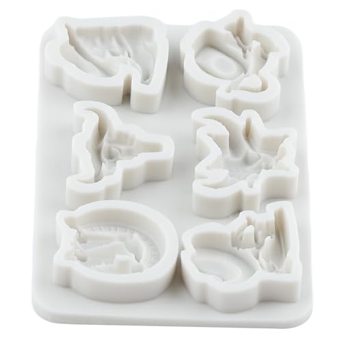 Horseshoe Fondant Mold Cowboy Boot Hat Silicone Molds Set Of 2 - color: Style L