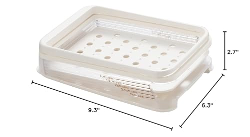 Wahei Freiz PS-955 Akebono Bread Slicer Guide, Made in Japan, Slotted Cut to the End, Thickness Adjustable, 4, 5, 6, 8, 12 Pieces