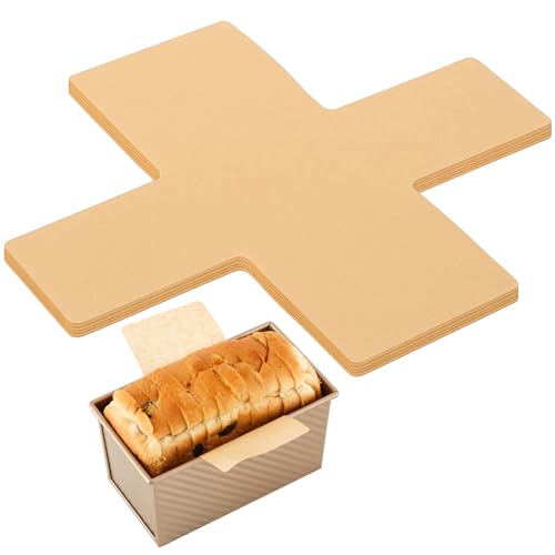 Feifeiya 100 Pack Loaf Pan Liners, 13 x 5 Inch Parchment Paper - size: 13.4 x 5.12 Inch