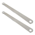 2PCS 1/64tsp(NIP) Tiny Measuring Spoon, Small Stainless Steel Teaspoon - size: 1/64 Tsp | 0.08 mL | 0.08 cc