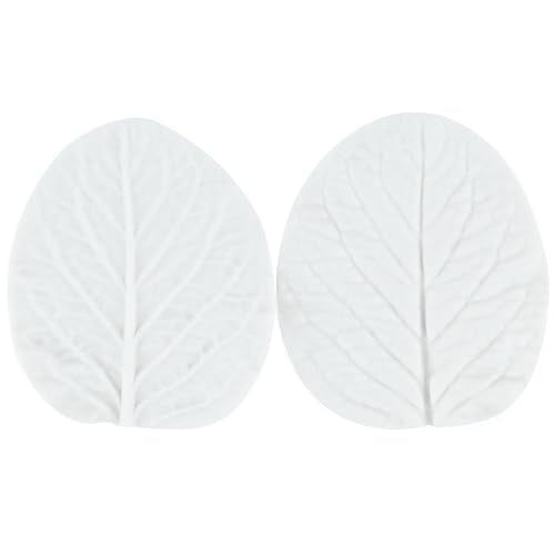 Sijiangmold Leaf Silicone Veining Mold Leaf Veined Fondant Molds Set of 4 - color: Style H