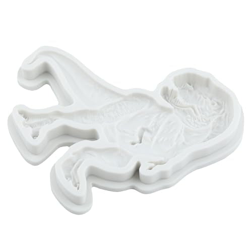 Dinosaur Silicone Molds Tropical Leaf Fondant Mold Set of 4 - color: Style L
