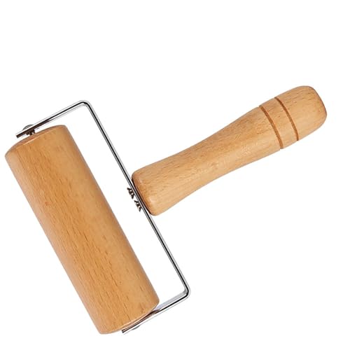 Small Rolling Pin, Pizza Dough Roller, Non Stick Wood Pastry Roller, Kitchen Wooden Rolling Pins for Baking Cooking Cookie Bread Tortilla Dumpling Fondant Clay (Style 3) - size: Style 3